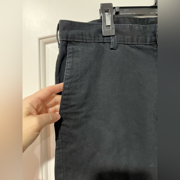 Men’s black work dress pants George brand 30/32 2 pairs bundle lot of 2 - Picture 3 of 12